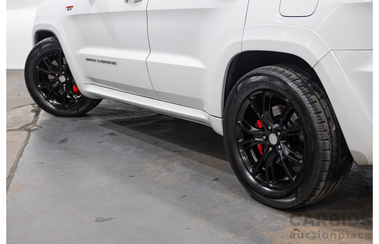 1/2015 Jeep Grand Cherokee SRT 8 (4x4) WK MY15 4d Wagon Bright White V8 6.4L