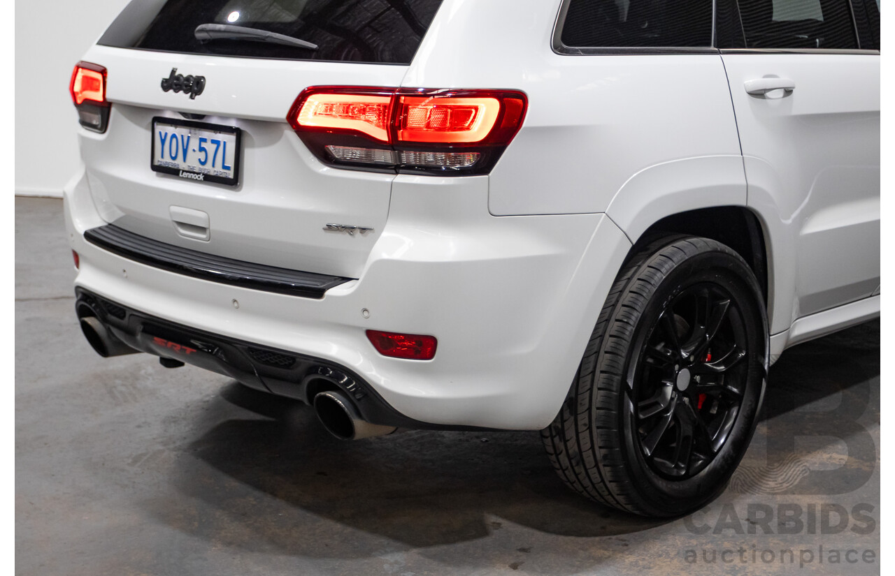 1/2015 Jeep Grand Cherokee SRT 8 (4x4) WK MY15 4d Wagon Bright White V8 6.4L