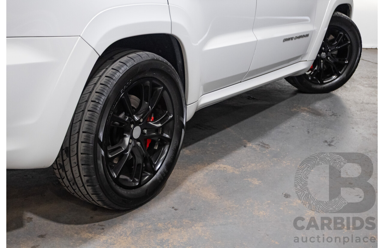 1/2015 Jeep Grand Cherokee SRT 8 (4x4) WK MY15 4d Wagon Bright White V8 6.4L