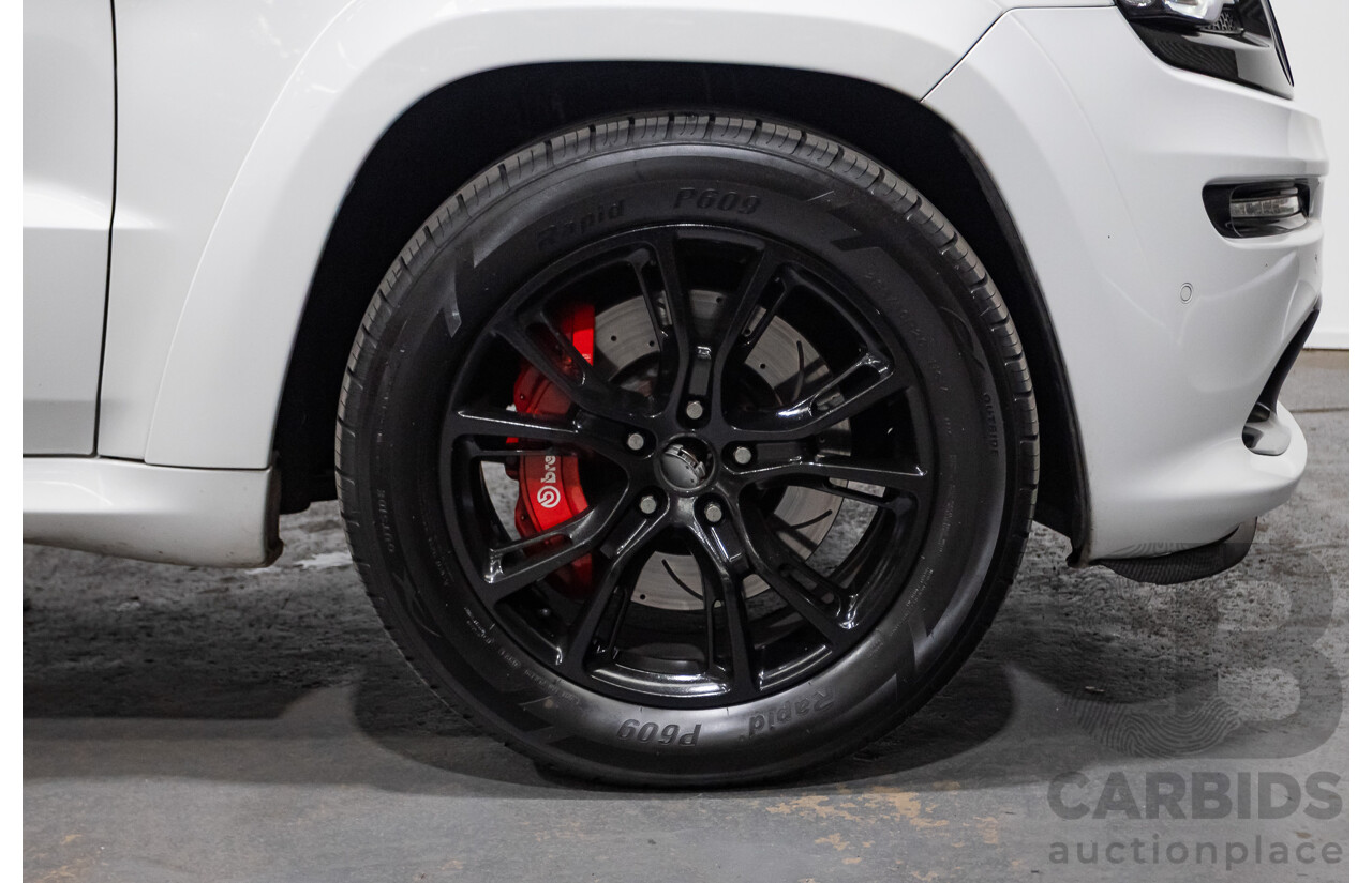 1/2015 Jeep Grand Cherokee SRT 8 (4x4) WK MY15 4d Wagon Bright White V8 6.4L