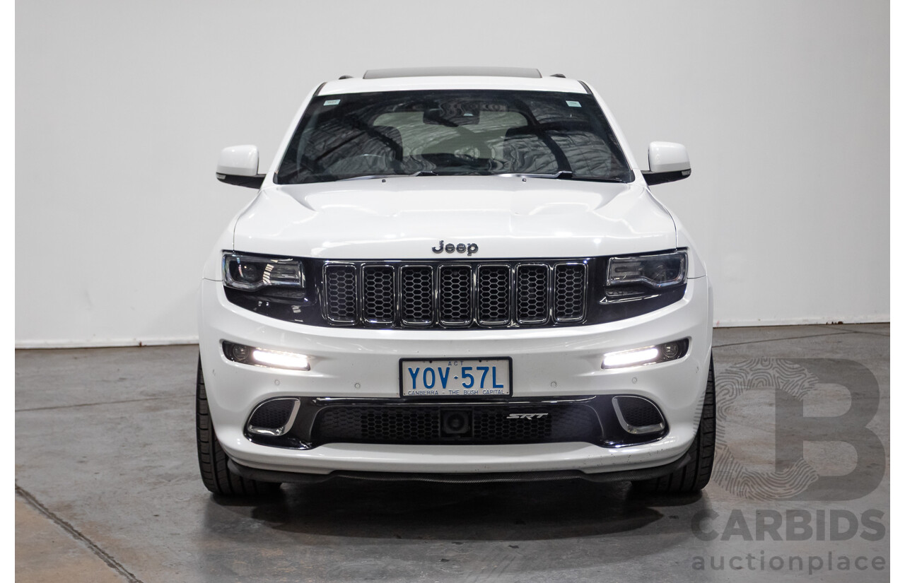 1/2015 Jeep Grand Cherokee SRT 8 (4x4) WK MY15 4d Wagon Bright White V8 6.4L