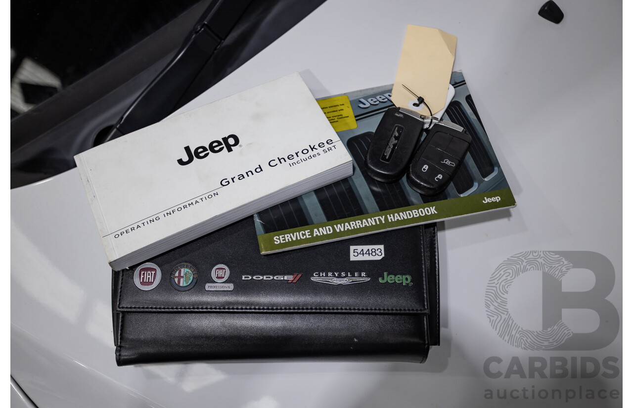 1/2015 Jeep Grand Cherokee SRT 8 (4x4) WK MY15 4d Wagon Bright White V8 6.4L