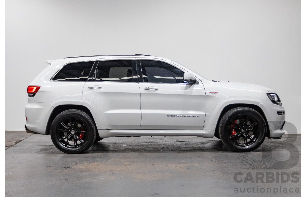 1/2015 Jeep Grand Cherokee SRT 8 (4x4) WK MY15 4d Wagon Bright White V8 6.4L