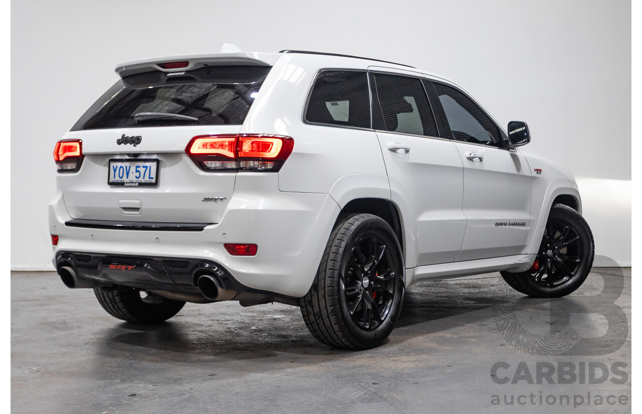 1/2015 Jeep Grand Cherokee SRT 8 (4x4) WK MY15 4d Wagon Bright White V8 6.4L