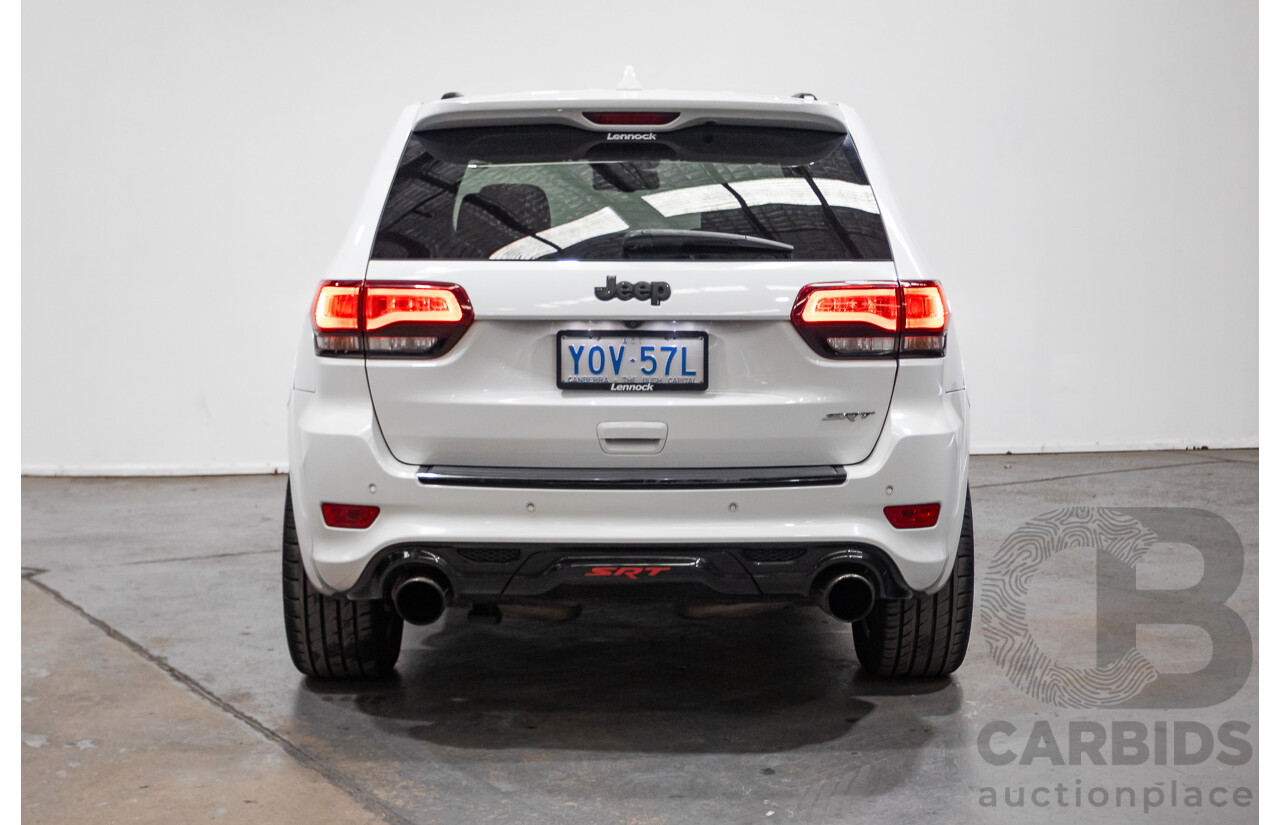 1/2015 Jeep Grand Cherokee SRT 8 (4x4) WK MY15 4d Wagon Bright White V8 6.4L
