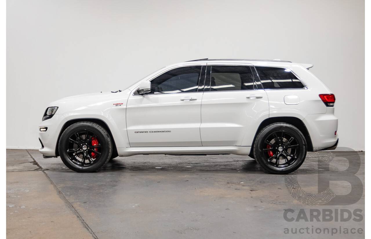 1/2015 Jeep Grand Cherokee SRT 8 (4x4) WK MY15 4d Wagon Bright White V8 6.4L