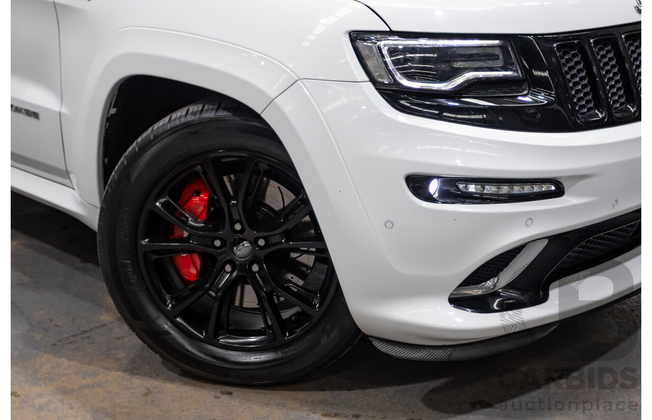 1/2015 Jeep Grand Cherokee SRT 8 (4x4) WK MY15 4d Wagon Bright White V8 6.4L