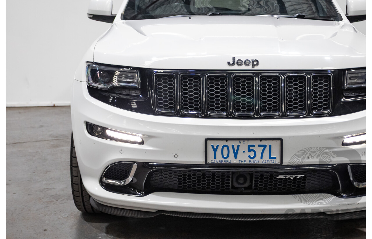1/2015 Jeep Grand Cherokee SRT 8 (4x4) WK MY15 4d Wagon Bright White V8 6.4L