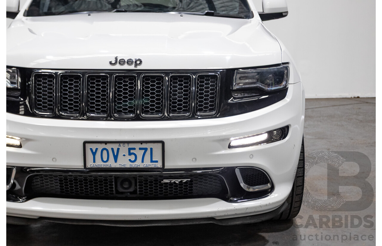 1/2015 Jeep Grand Cherokee SRT 8 (4x4) WK MY15 4d Wagon Bright White V8 6.4L