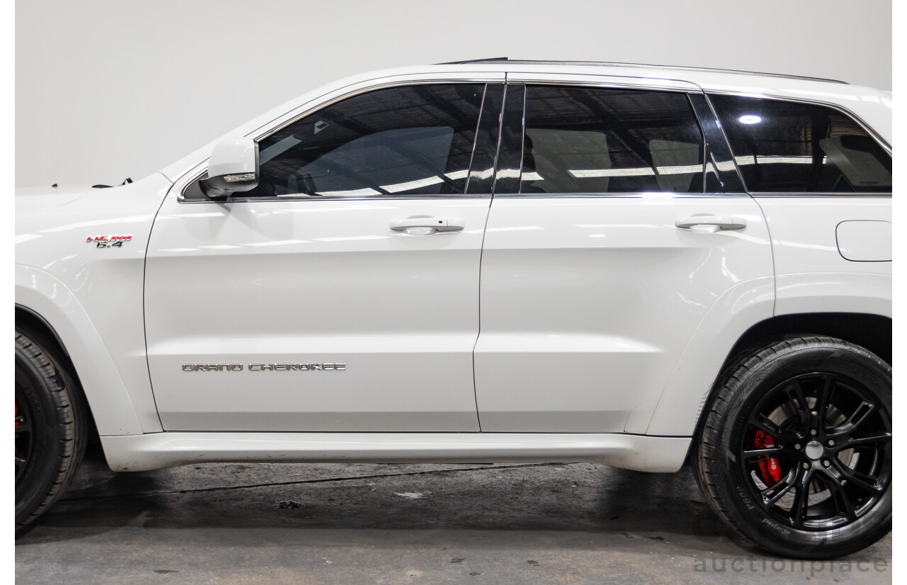 1/2015 Jeep Grand Cherokee SRT 8 (4x4) WK MY15 4d Wagon Bright White V8 6.4L