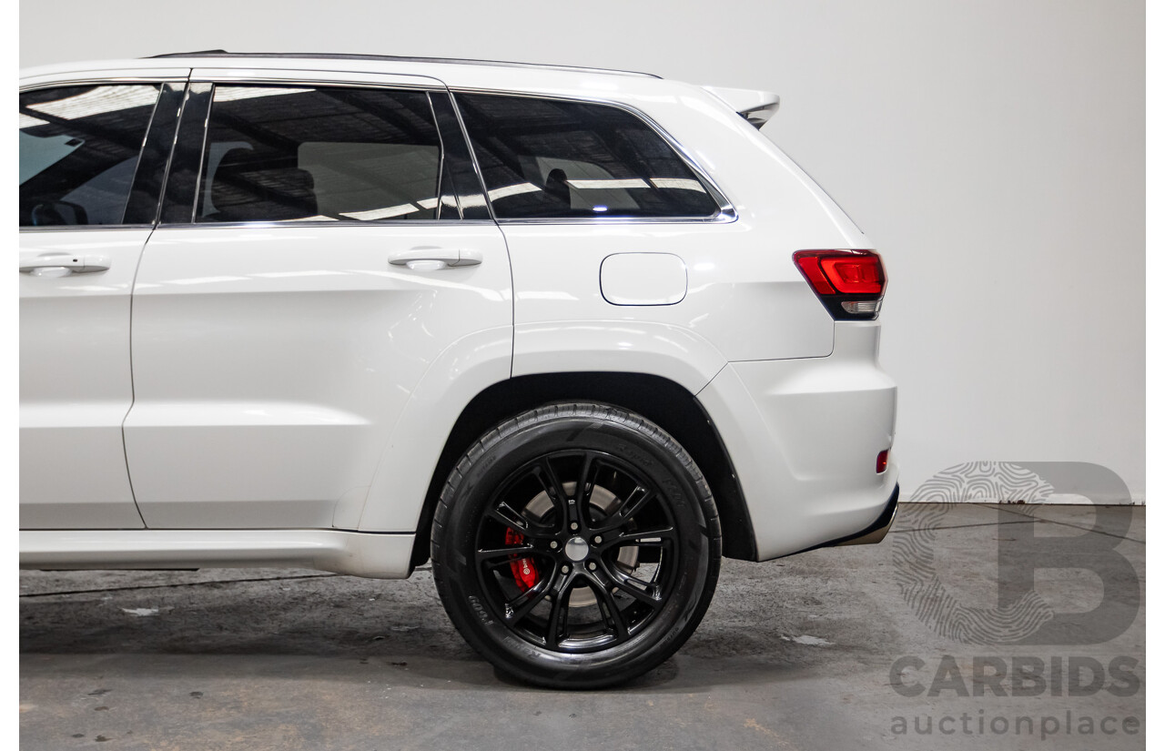 1/2015 Jeep Grand Cherokee SRT 8 (4x4) WK MY15 4d Wagon Bright White V8 6.4L