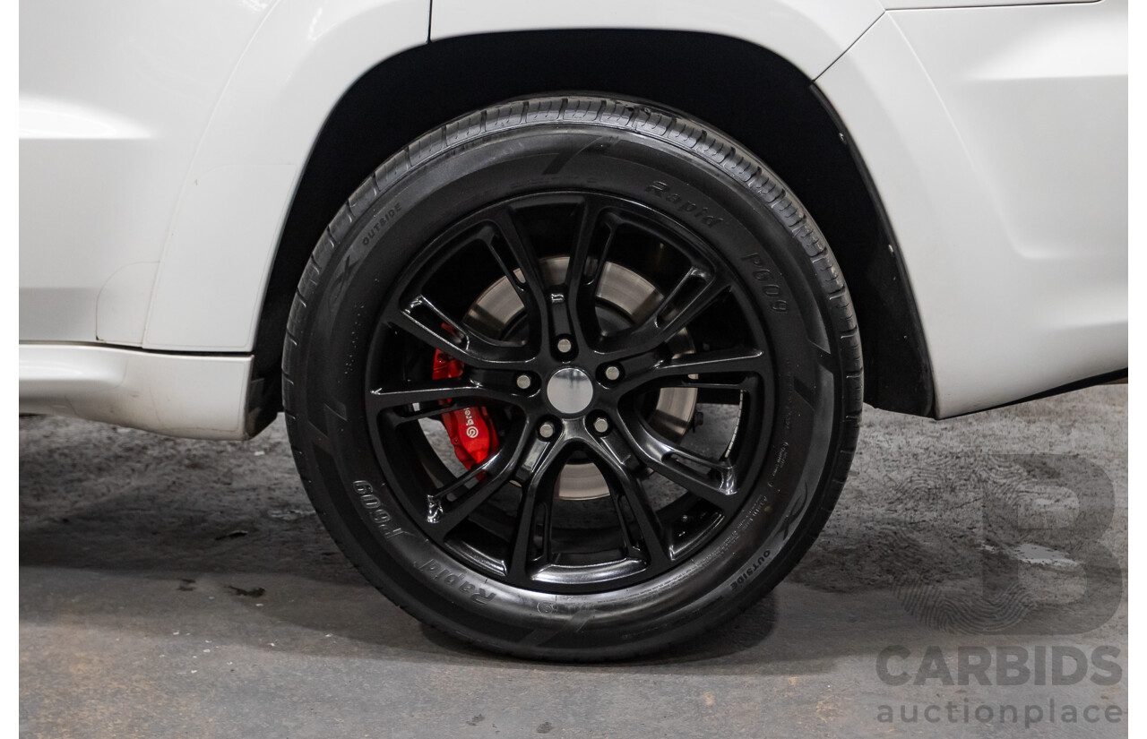 1/2015 Jeep Grand Cherokee SRT 8 (4x4) WK MY15 4d Wagon Bright White V8 6.4L