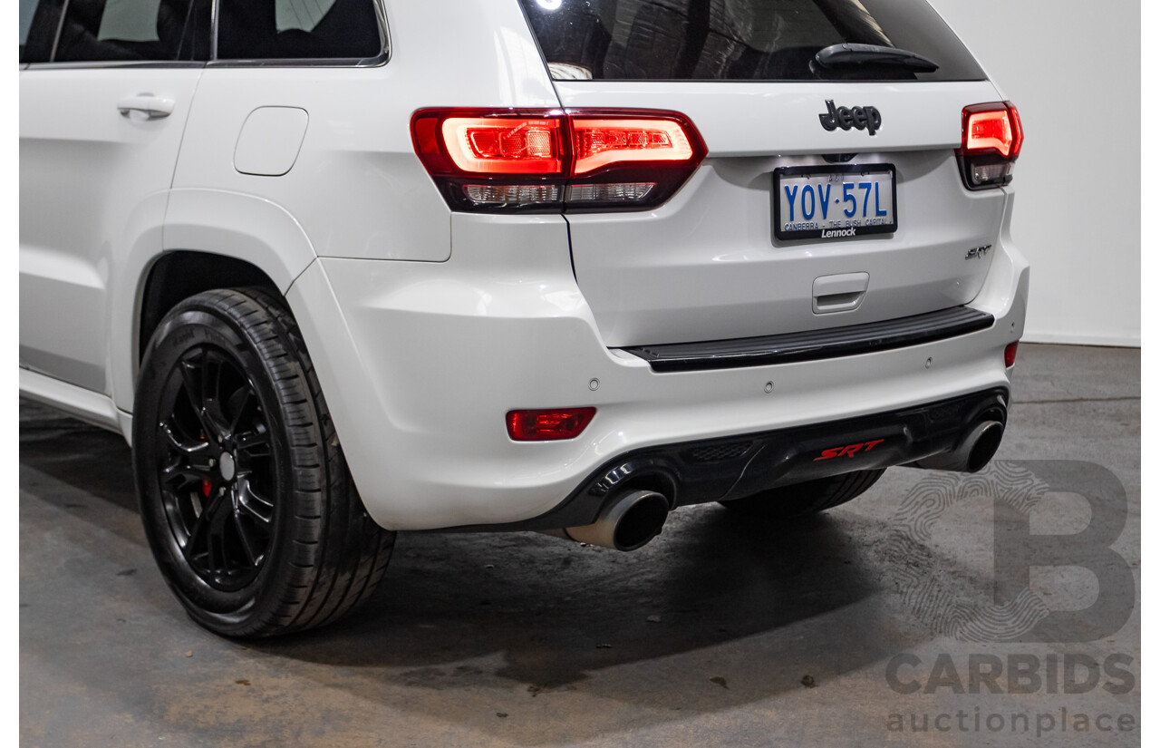 1/2015 Jeep Grand Cherokee SRT 8 (4x4) WK MY15 4d Wagon Bright White V8 6.4L