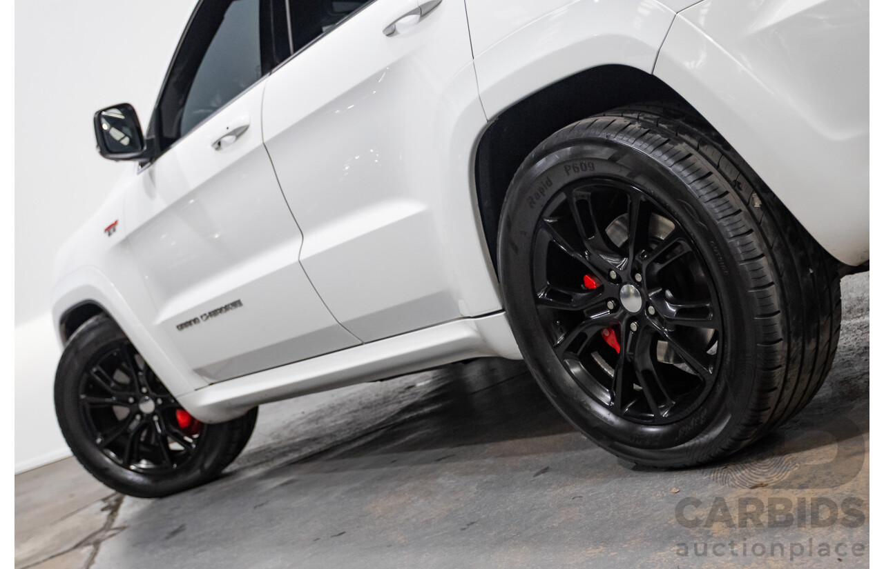 1/2015 Jeep Grand Cherokee SRT 8 (4x4) WK MY15 4d Wagon Bright White V8 6.4L