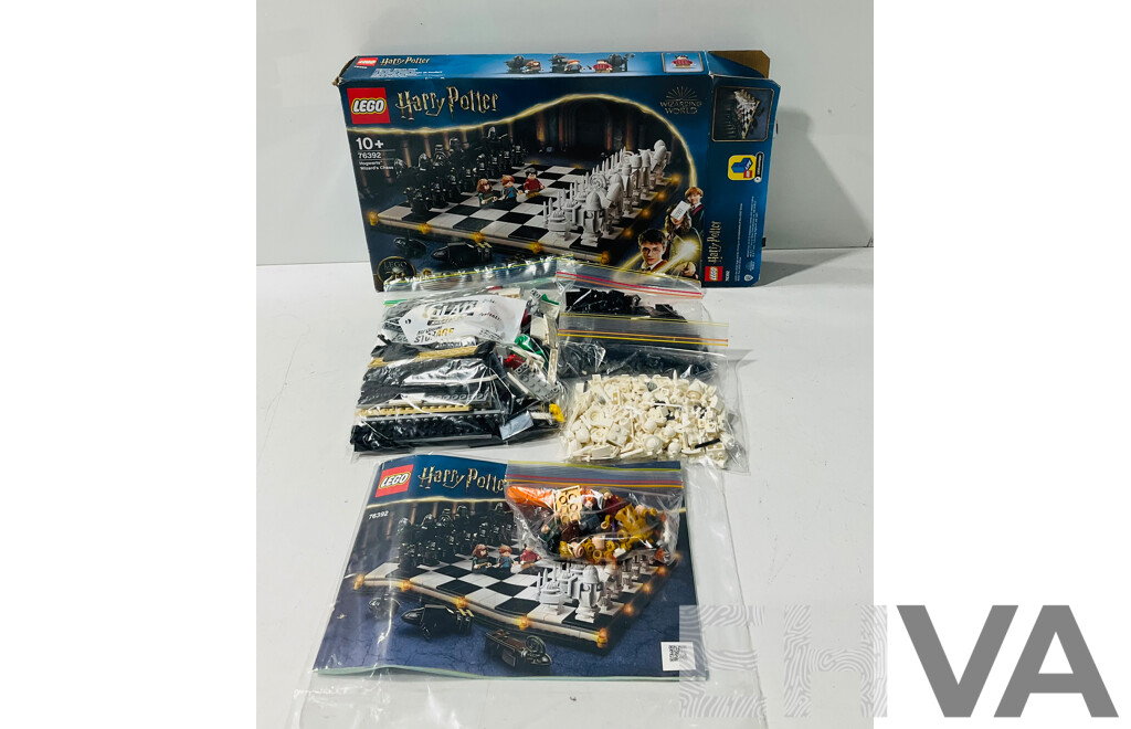 LEGO Harry Potter Hogwarts Wizard Chess Set No.76392 Repackaged in Original Box