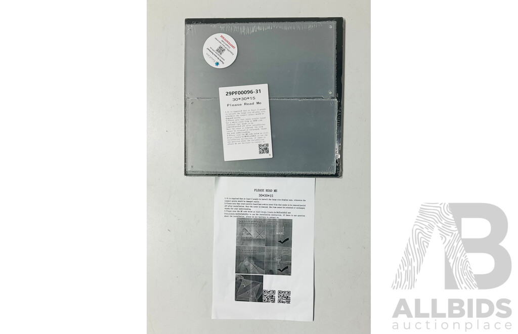 EasyCase Unassembled Display Case