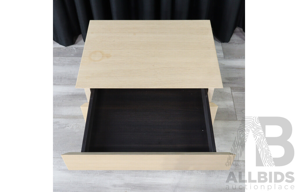 Pair of Abbinabili Timber Bedsides by Poliform