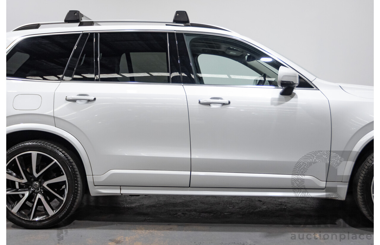 08/2018 Volvo XC90 T6 MOMENTUM (AWD) 256 MY18 4D Wagon White Supercharged and Turbo 2.0L - 7 seats