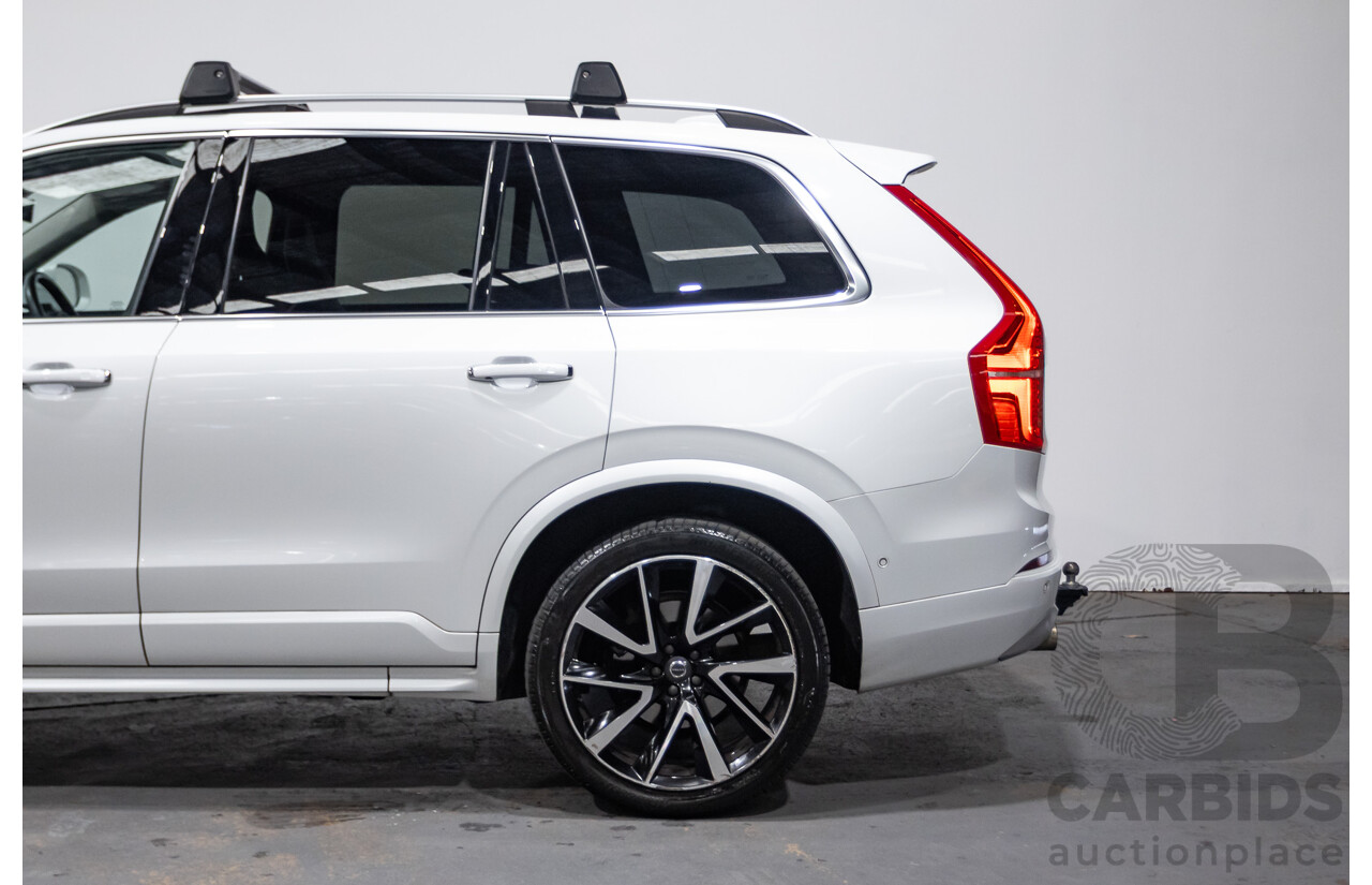 08/2018 Volvo XC90 T6 MOMENTUM (AWD) 256 MY18 4D Wagon White Supercharged and Turbo 2.0L - 7 seats