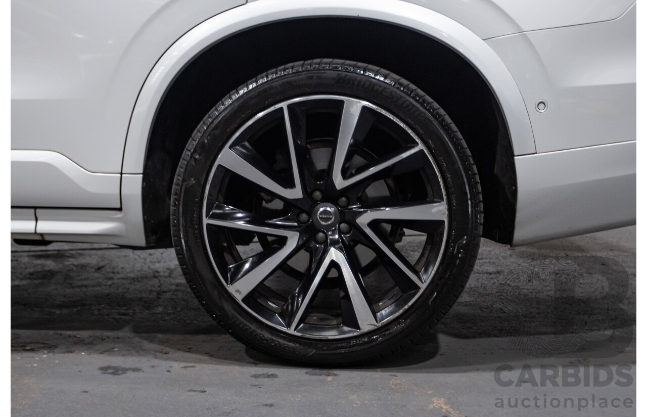 08/2018 Volvo XC90 T6 MOMENTUM (AWD) 256 MY18 4D Wagon White Supercharged and Turbo 2.0L - 7 seats