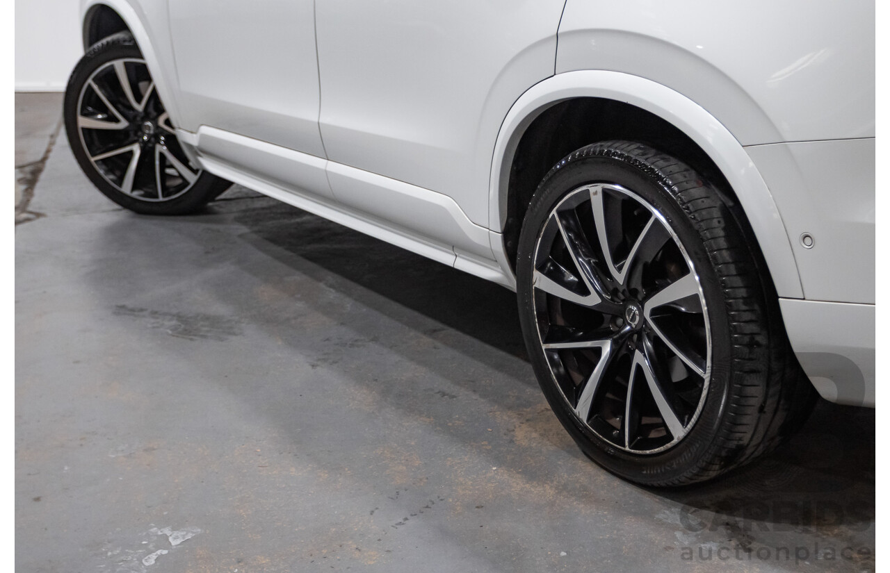 08/2018 Volvo XC90 T6 MOMENTUM (AWD) 256 MY18 4D Wagon White Supercharged and Turbo 2.0L - 7 seats