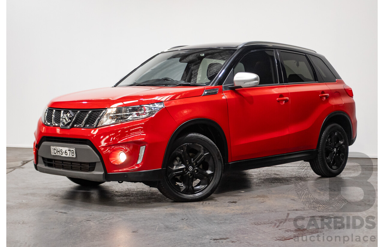 05/2016 Suzuki Vitara S Turbo 4D Wagon Bright Red Turbo 1.4L