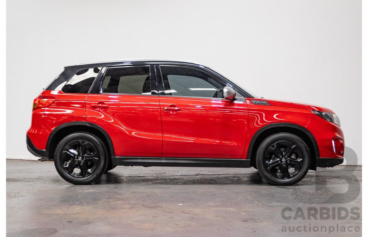 05/2016 Suzuki Vitara S Turbo 4D Wagon Bright Red Turbo 1.4L