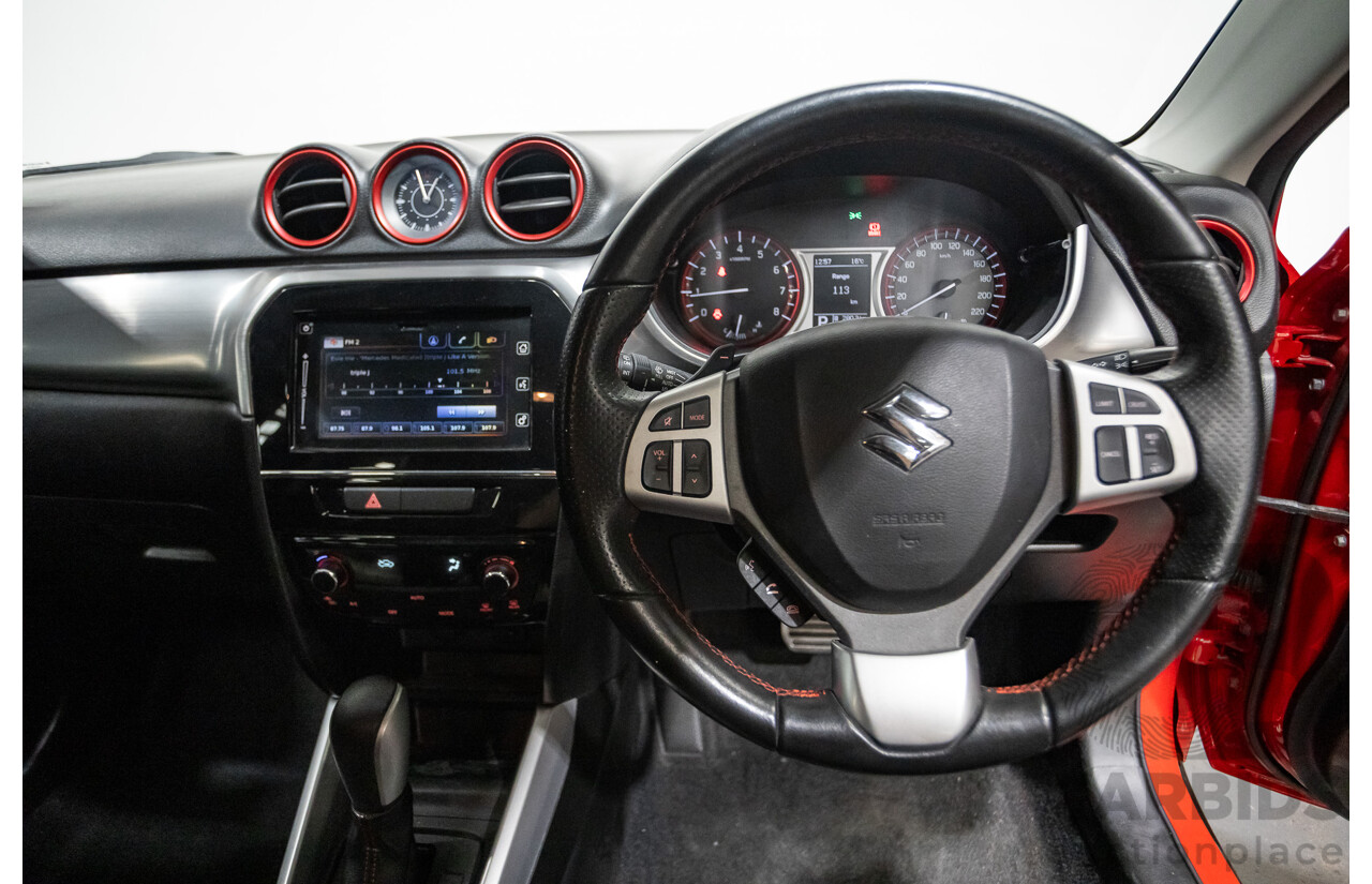 05/2016 Suzuki Vitara S Turbo 4D Wagon Bright Red Turbo 1.4L