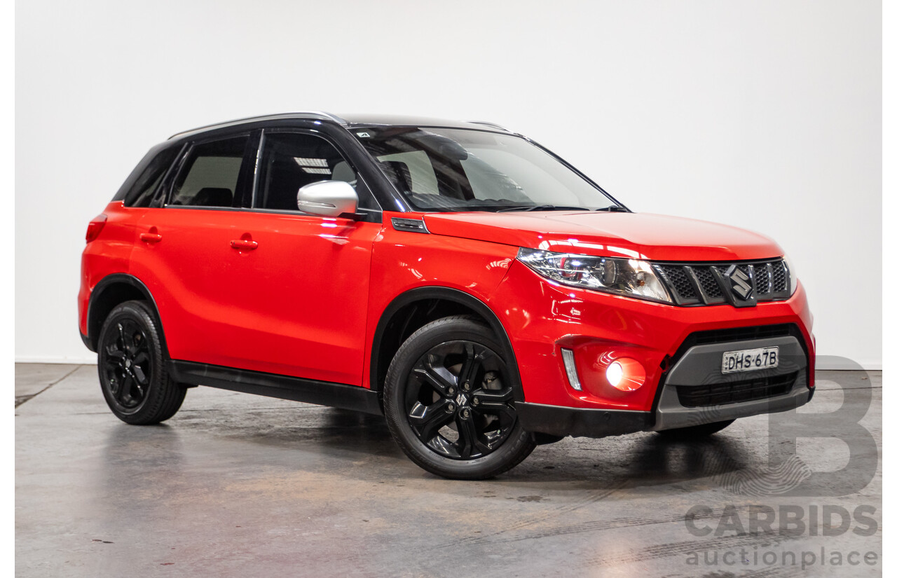 05/2016 Suzuki Vitara S Turbo 4D Wagon Bright Red Turbo 1.4L