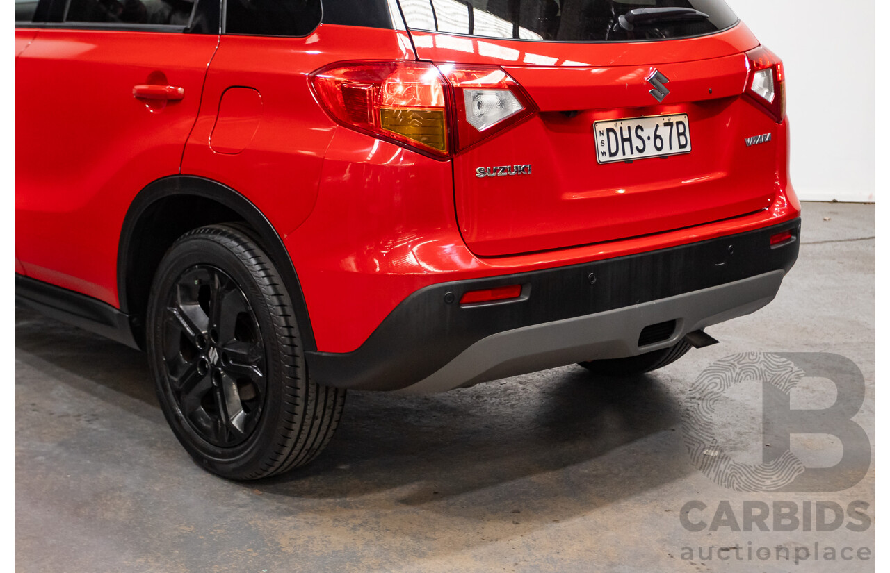 05/2016 Suzuki Vitara S Turbo 4D Wagon Bright Red Turbo 1.4L
