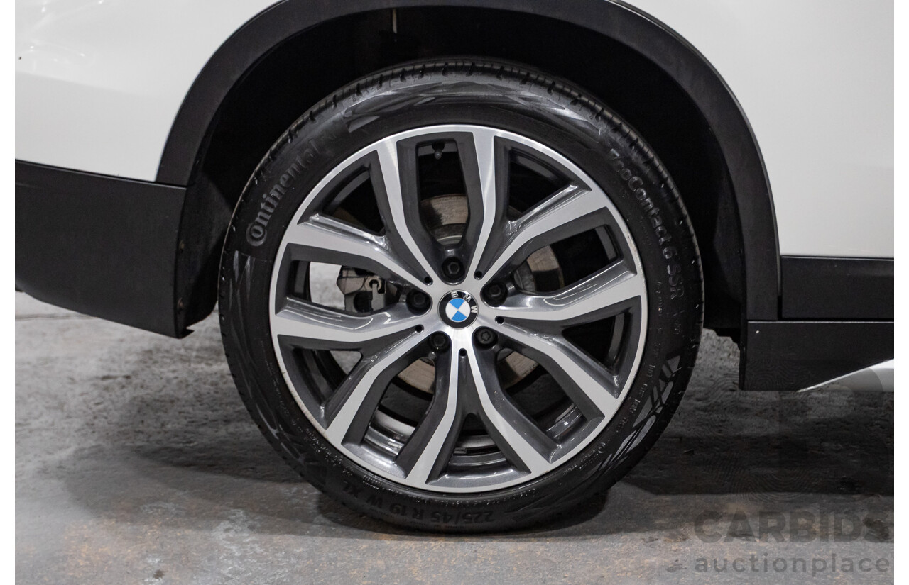 03/2016 BMW X1 xDRIVE 25i F48 (AWD) 4D Wagon White Turbo 2.0L