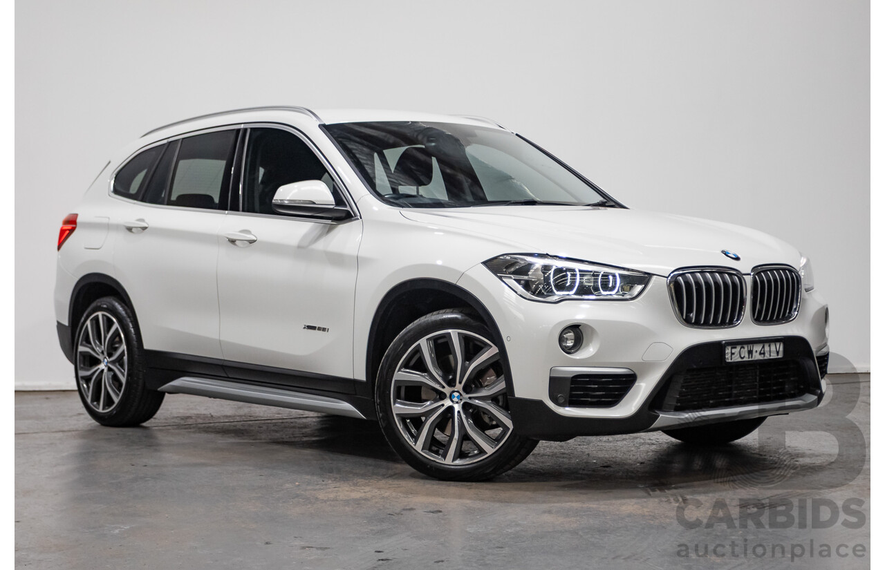 03/2016 BMW X1 xDRIVE 25i F48 (AWD) 4D Wagon White Turbo 2.0L