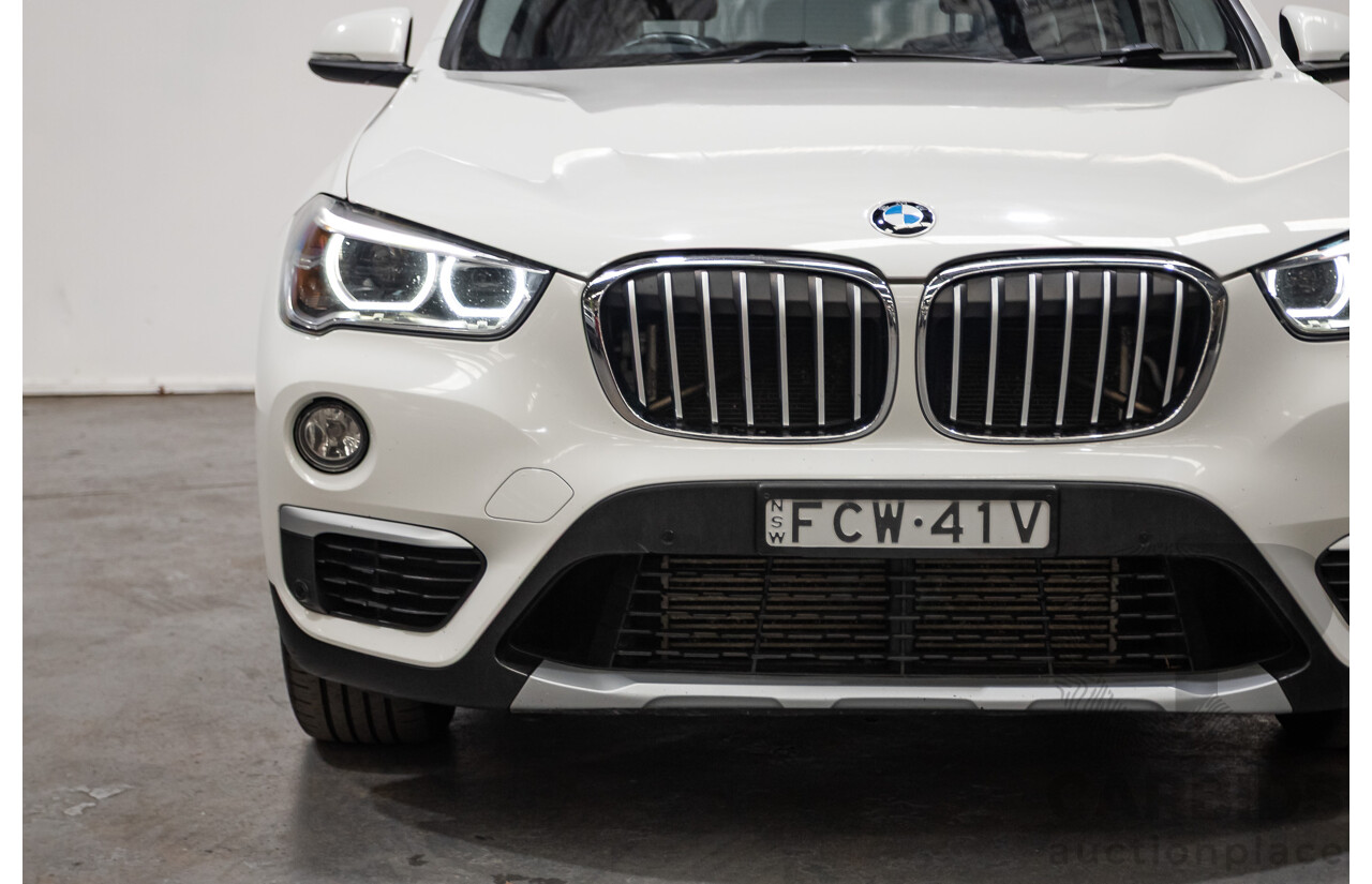 03/2016 BMW X1 xDRIVE 25i F48 (AWD) 4D Wagon White Turbo 2.0L