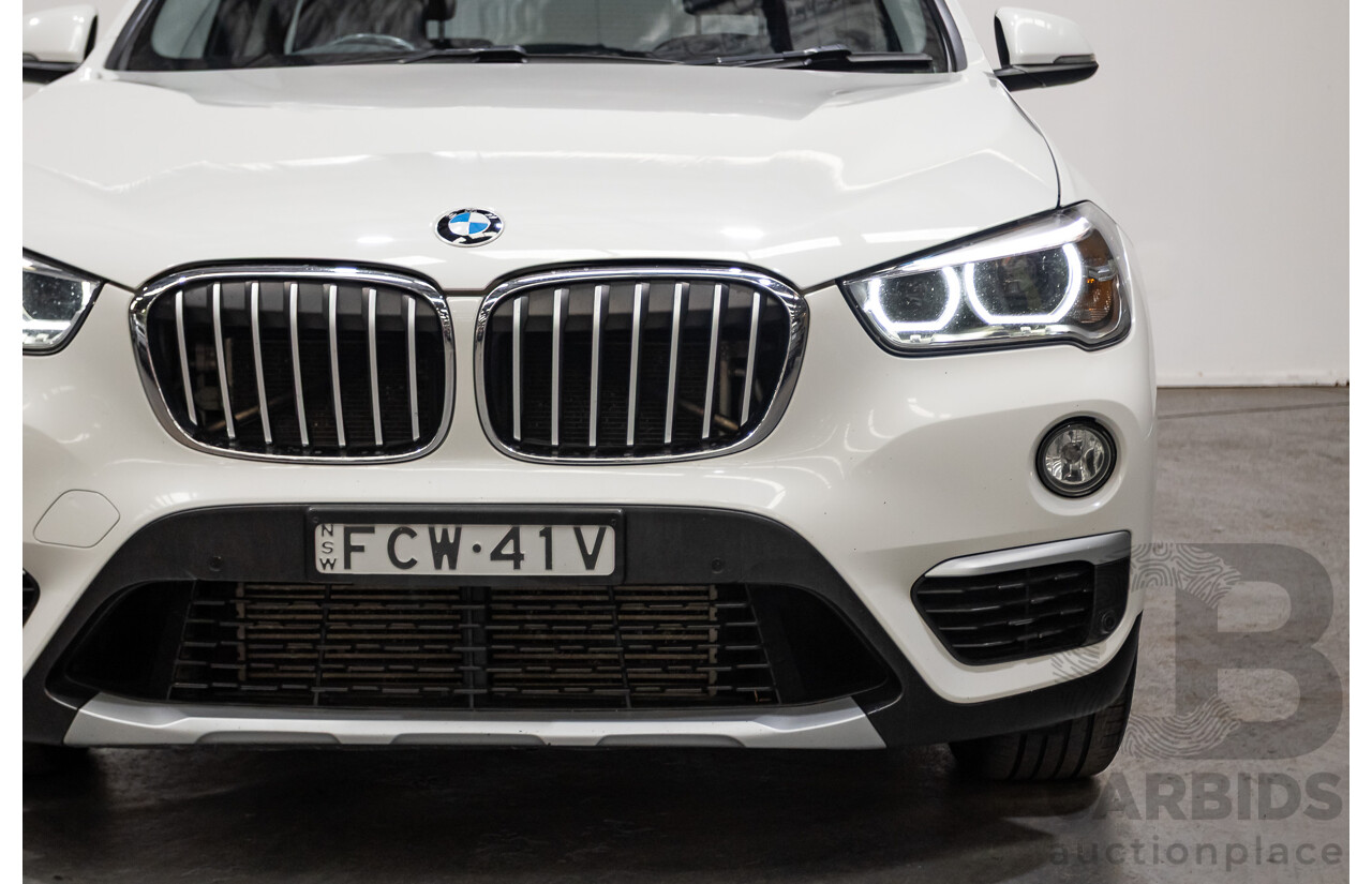 03/2016 BMW X1 xDRIVE 25i F48 (AWD) 4D Wagon White Turbo 2.0L