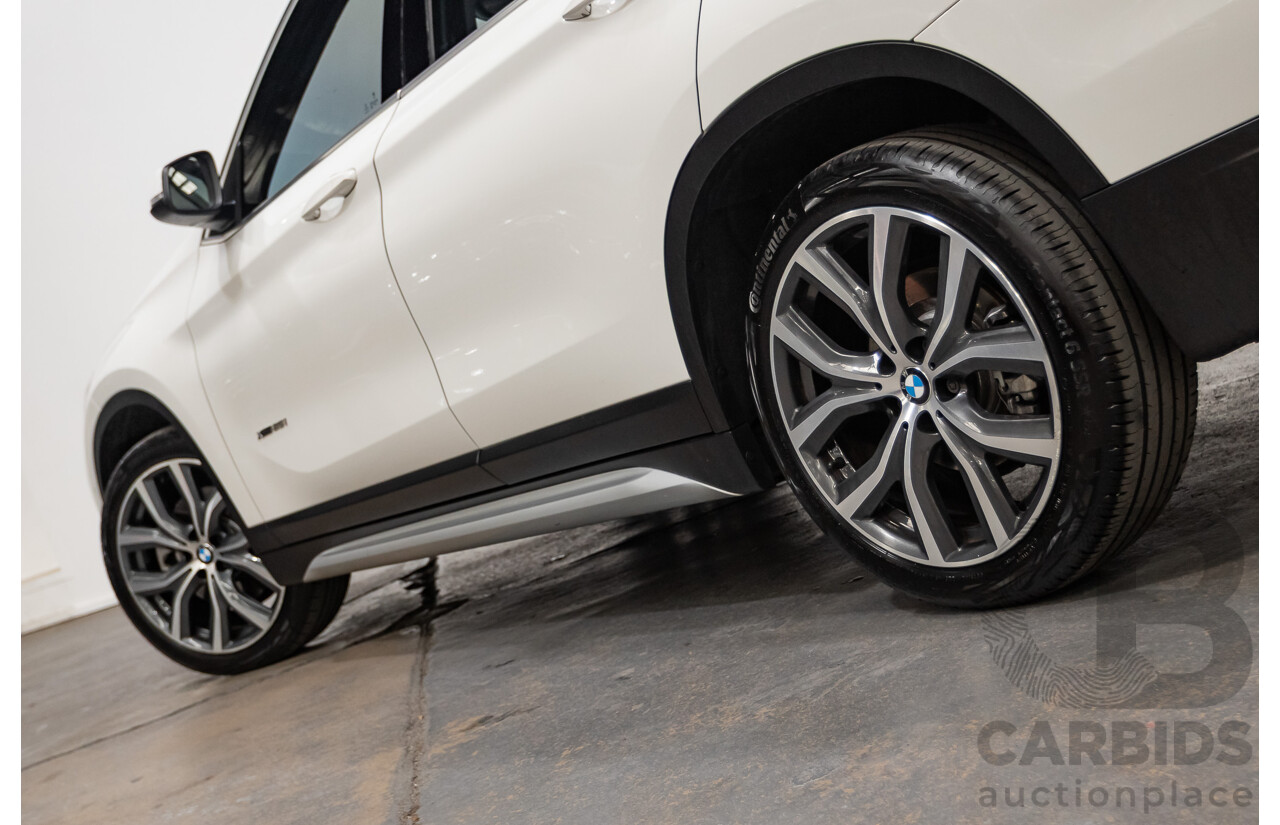 03/2016 BMW X1 xDRIVE 25i F48 (AWD) 4D Wagon White Turbo 2.0L