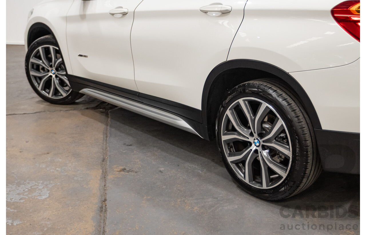 03/2016 BMW X1 xDRIVE 25i F48 (AWD) 4D Wagon White Turbo 2.0L