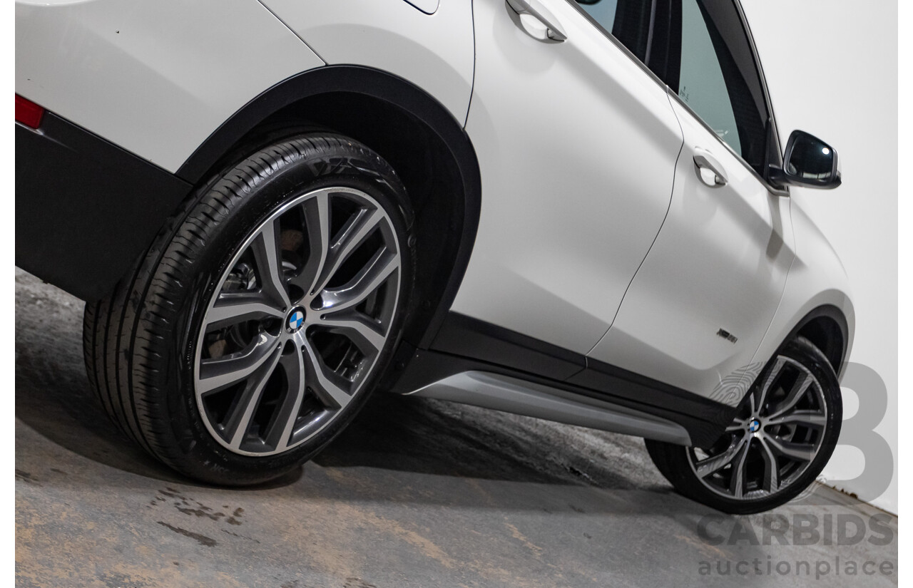 03/2016 BMW X1 xDRIVE 25i F48 (AWD) 4D Wagon White Turbo 2.0L