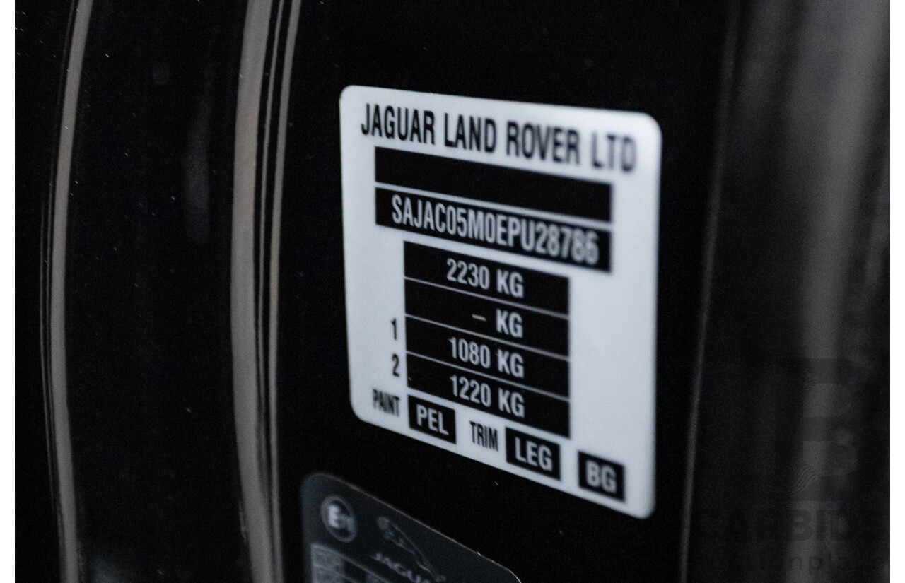 4/2014 Jaguar XF 2.0 Luxury MY13 4d Sedan Ultimate Black Metallic Turbo 2.0L