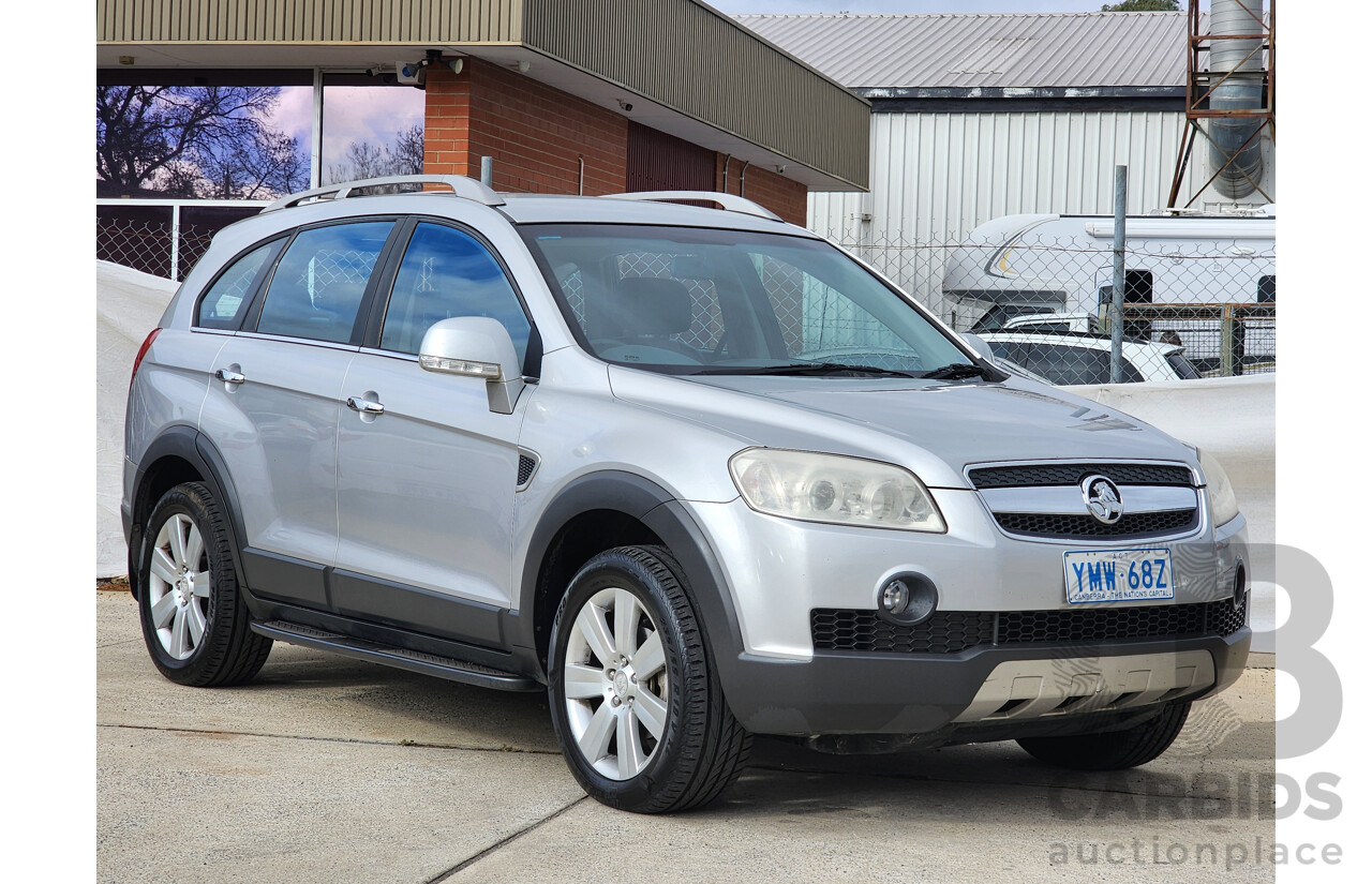 7/2008 Holden Captiva LX (4x4) CG MY08 4d Wagon Silver 2.0L