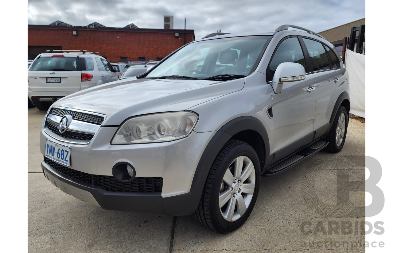 7/2008 Holden Captiva LX (4x4) CG MY08 4d Wagon Silver 2.0L