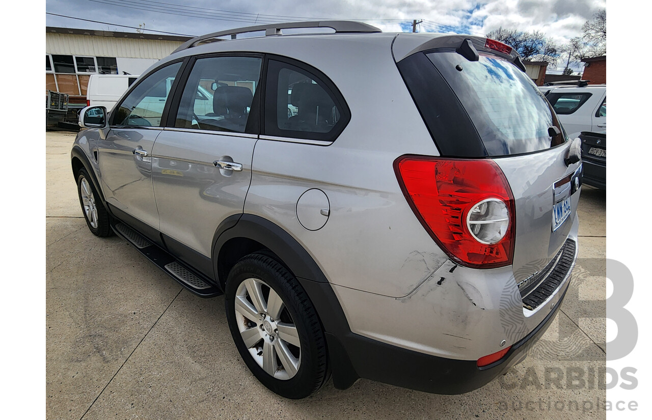 7/2008 Holden Captiva LX (4x4) CG MY08 4d Wagon Silver 2.0L
