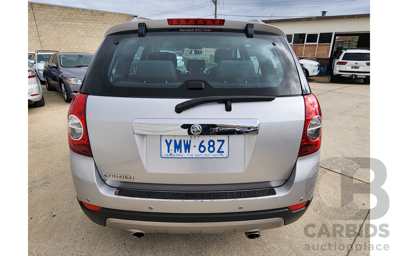 7/2008 Holden Captiva LX (4x4) CG MY08 4d Wagon Silver 2.0L