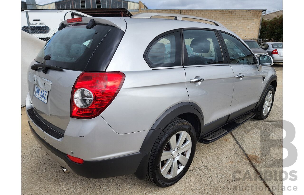 7/2008 Holden Captiva LX (4x4) CG MY08 4d Wagon Silver 2.0L