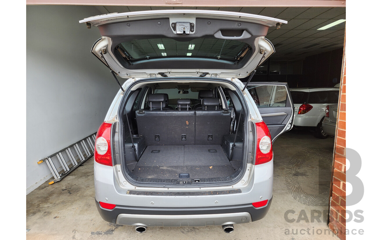 7/2008 Holden Captiva LX (4x4) CG MY08 4d Wagon Silver 2.0L