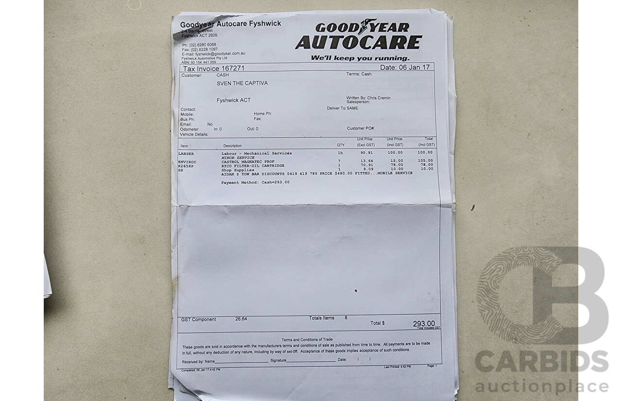 7/2008 Holden Captiva LX (4x4) CG MY08 4d Wagon Silver 2.0L