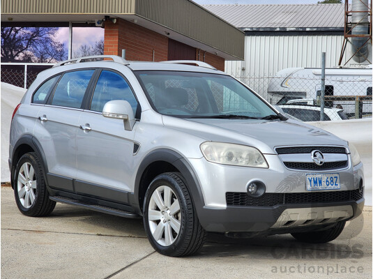 7/2008 Holden Captiva LX (4x4) CG MY08 4d Wagon Silver 2.0L