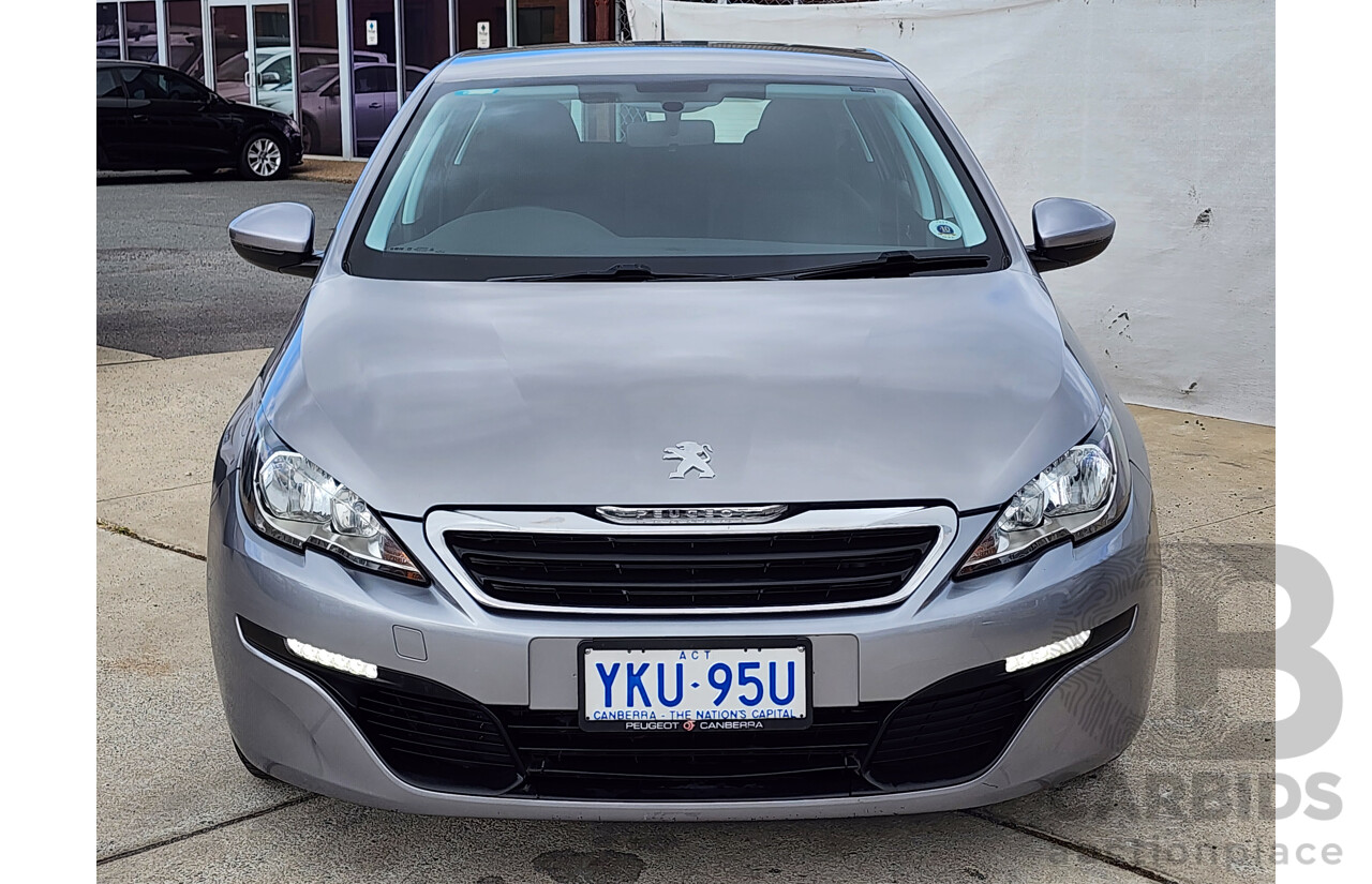 7/2015 Peugeot 308 Access T9 5d Hatchback Grey 1.2L