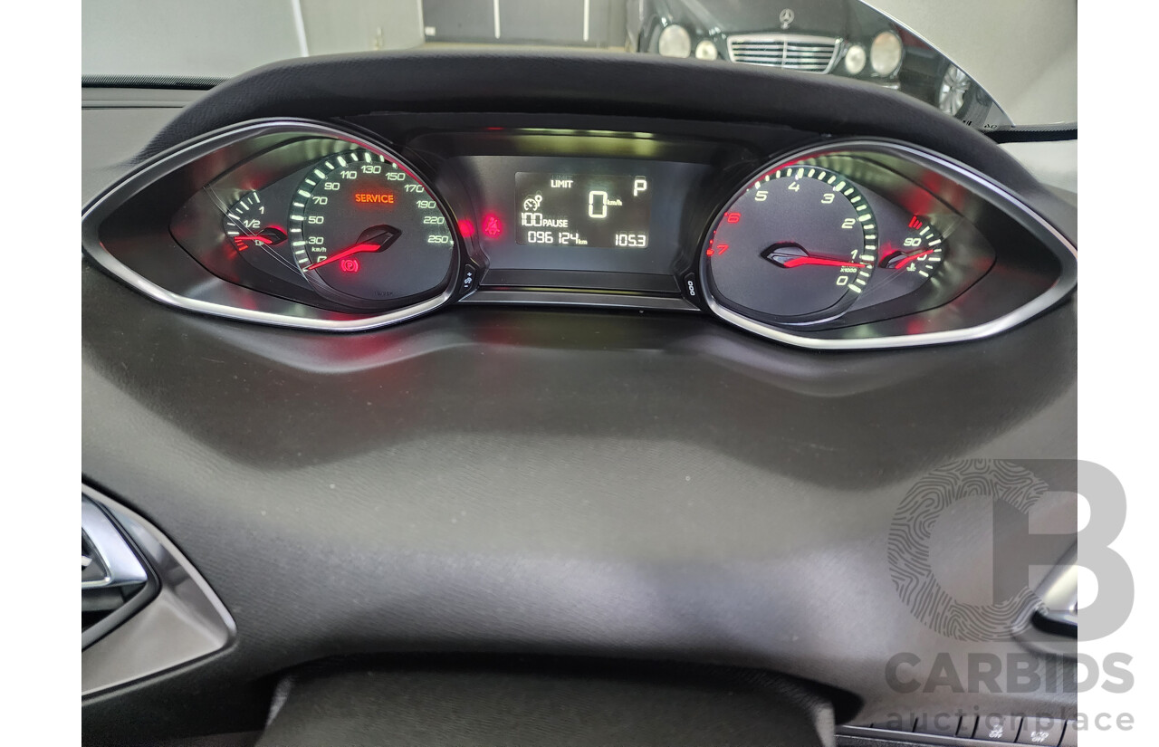 7/2015 Peugeot 308 Access T9 5d Hatchback Grey 1.2L