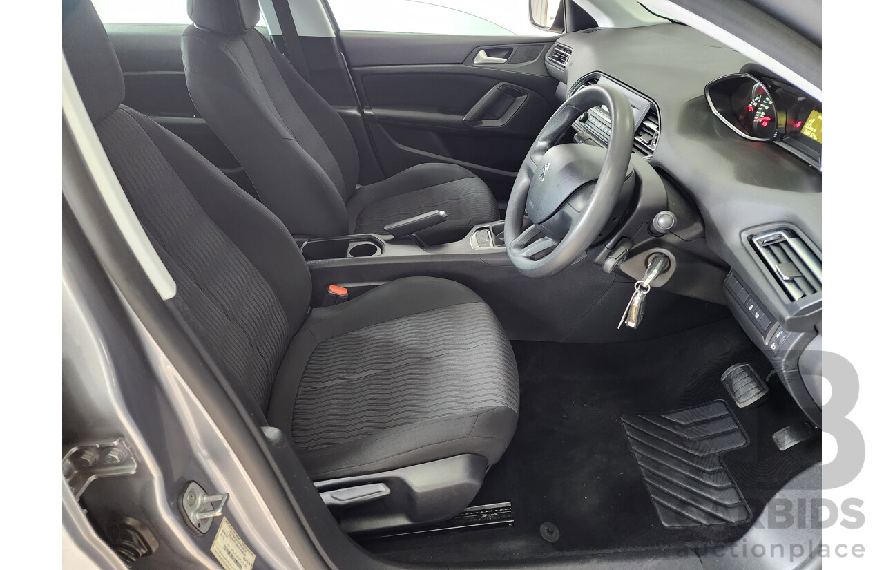 7/2015 Peugeot 308 Access T9 5d Hatchback Grey 1.2L