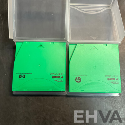 HPE/HP LTO Ultrium 1.6TB & 3TB RW Data Cartridge - Lot of 30 - Estimated Total ORP $1,600